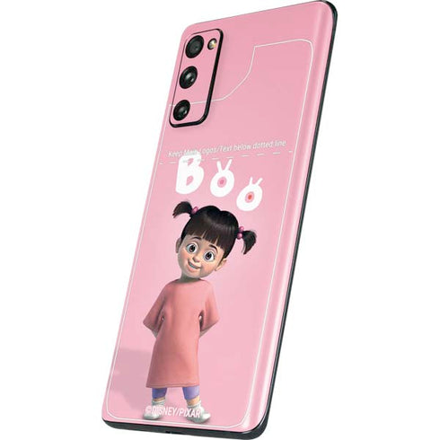 Disney Monsters Inc. Boo Portrait Galaxy S20 Fan Edition Skin